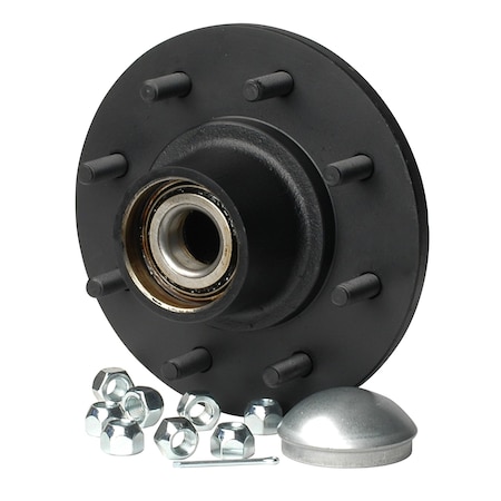 C.E. Smith Trailer Hub Kit, Tapered 1-3/4 in. to 1-1/4 in. Stud 8 x 6-1/2 12 in. Brake Size, Box 13811